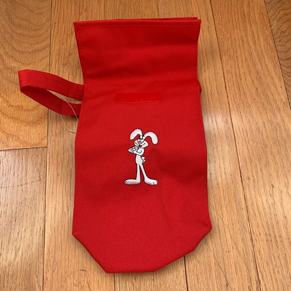 RARE General Mills Trix Red Promotional Tote Lunch Bag Hook Loop